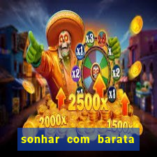 sonhar com barata no jogo do bicho